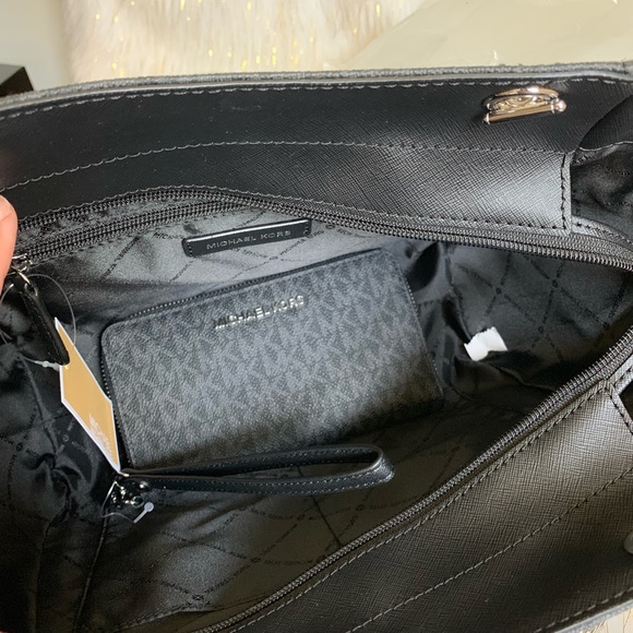 Michael Kors JETSET CHAIN SHOULDER BAG w/ WALLET - Picture 6 of 8